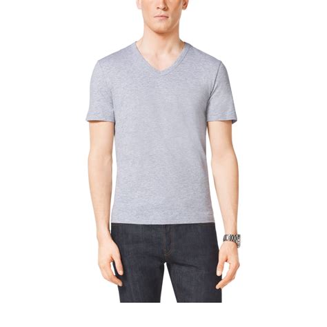 michael michael kors gray black v neck top|Chic & Trendy Women’s Tops .